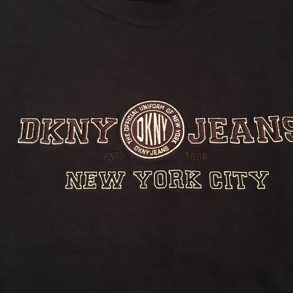 DKNY New York City Men's Sweatshirt - Large - Picture 2 of 4